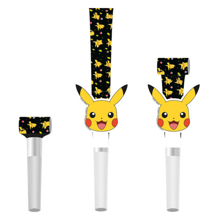 Pokemon Roller Tongues Black Yellow 30cm 8szt