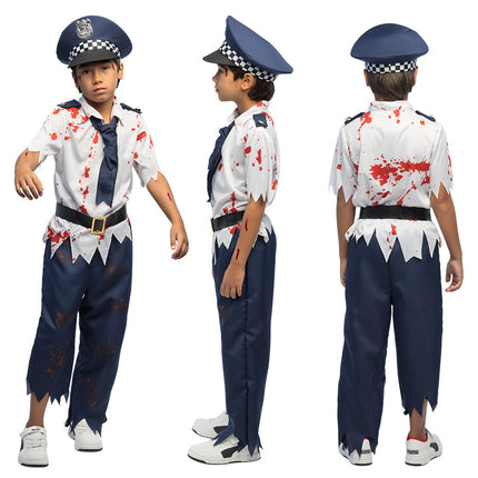 Kostium na Halloween dla chłopca policjanta