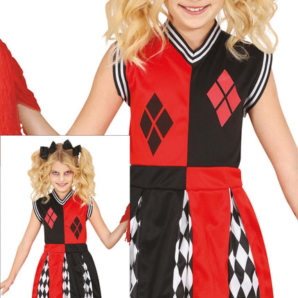 Halloweenowy strój cheerleaderki