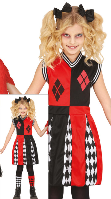 Halloweenowy strój cheerleaderki