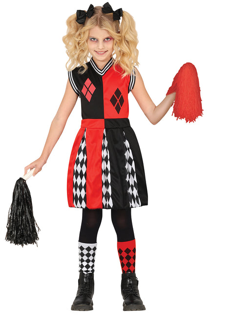 Halloweenowy strój cheerleaderki