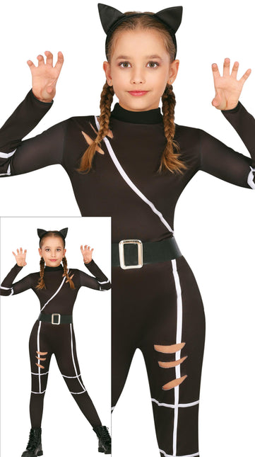 Kostium na Halloween Dziewczyna Kot