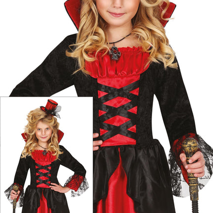 Sukienka na Halloween Dziewczyna Wampir