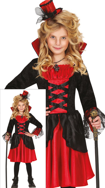 Sukienka na Halloween Dziewczyna Wampir