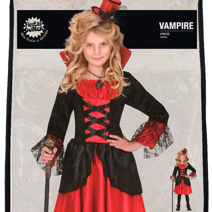 Sukienka na Halloween Dziewczyna Wampir
