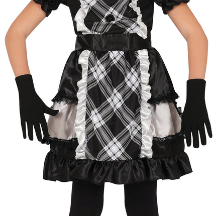 Lalka porcelanowa w stroju na Halloween