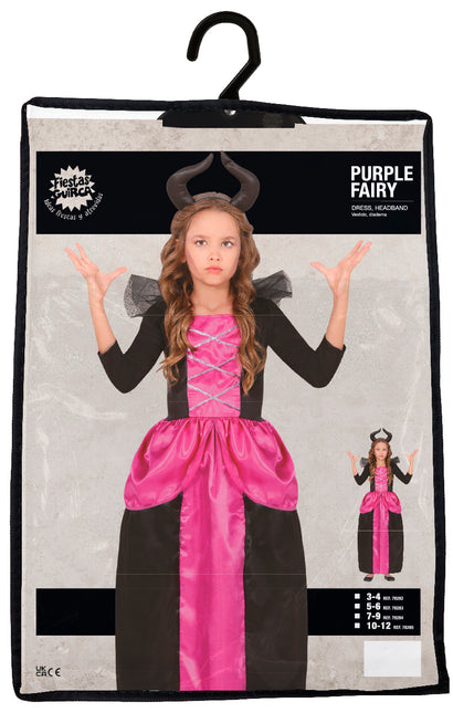 Sukienka na Halloween Różowa Dziewczyna Wróżka