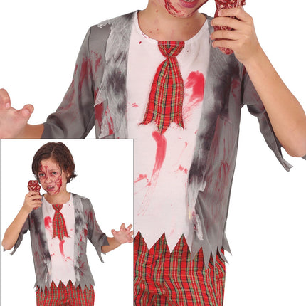 Kostium na Halloween Chłopiec Zombie Naukowiec