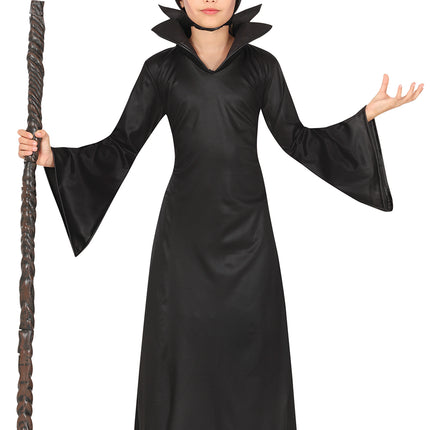 Sukienka na Halloween dla dziewczynki - wściekła wróżka
