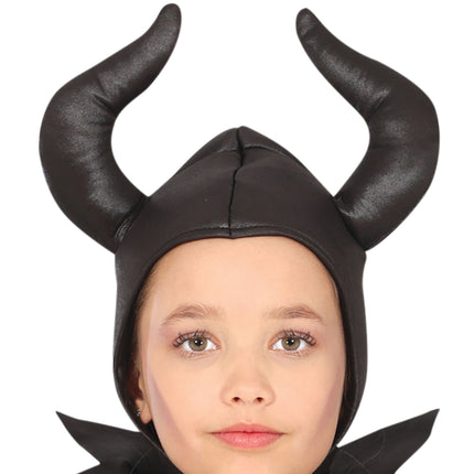 Sukienka na Halloween dla dziewczynki - wściekła wróżka