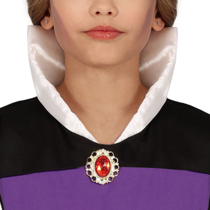 Sukienka na Halloween fioletowa dziewczyna królowa