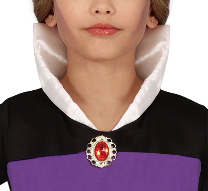 Sukienka na Halloween fioletowa dziewczyna królowa