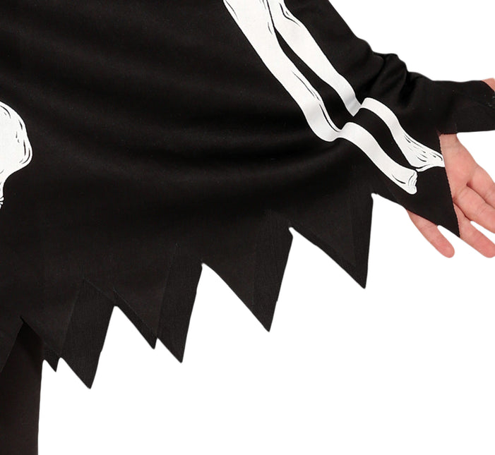 Kostium na Halloween Ponczo dziecięce szkielet