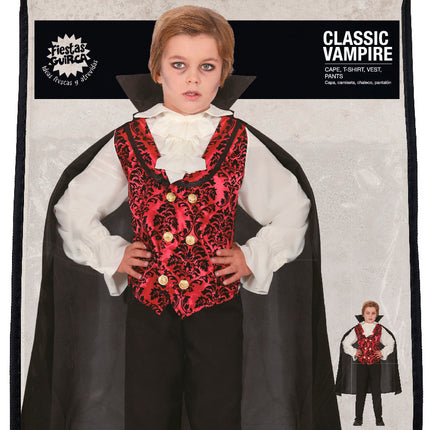 Kostium na Halloween chłopiec wampir