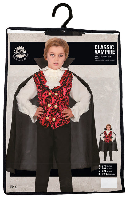 Kostium na Halloween chłopiec wampir