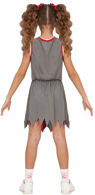 Strój na Halloween Dziewczyna Zombie Cheerleaderka