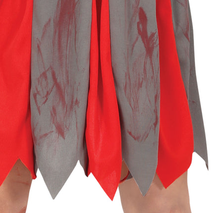 Strój na Halloween Dziewczyna Zombie Cheerleaderka