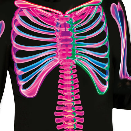 Kostium na Halloween dla dziecka neonowy szkielet