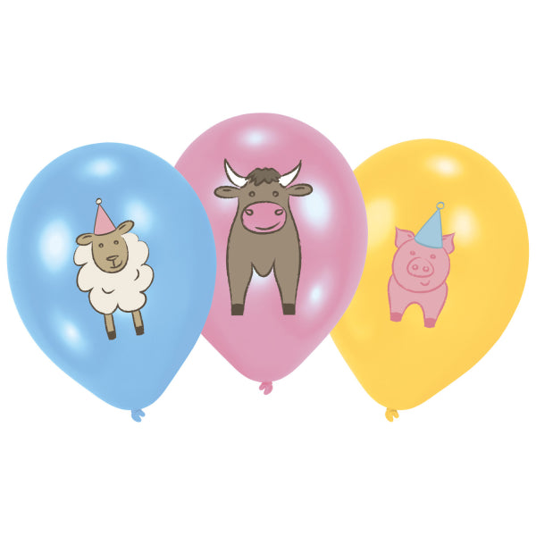 Balony foliowe 28cm 6szt