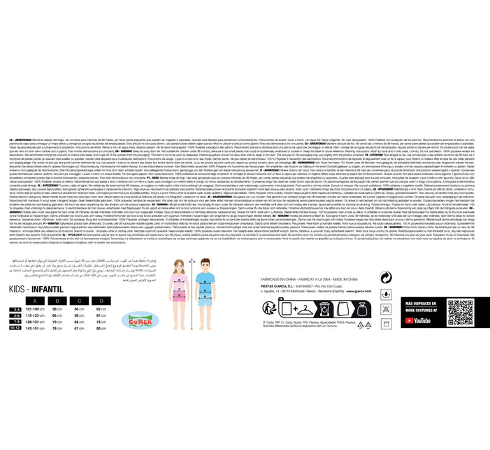 Pomarańczowy kombinezon chłopca-więźnia