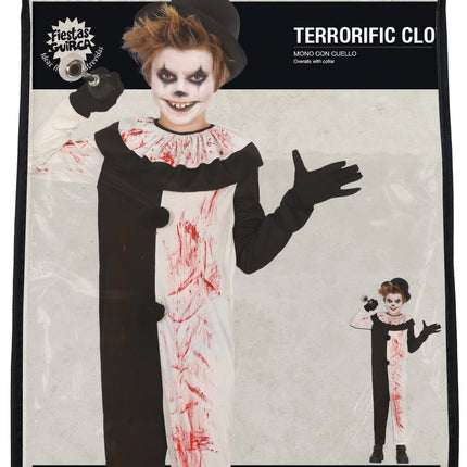 Kostium na Halloween Chłopiec Straszny Klaun