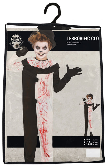 Kostium na Halloween Chłopiec Straszny Klaun