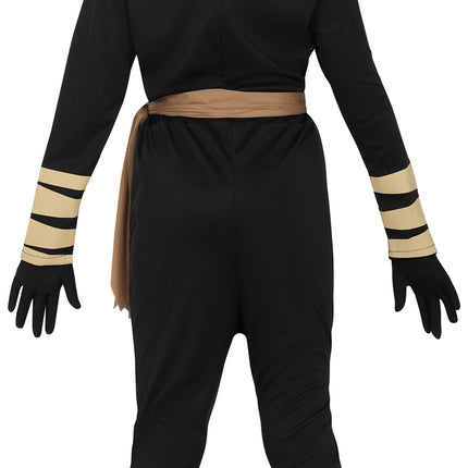 Kombinezon Ninja Black Gold Girl