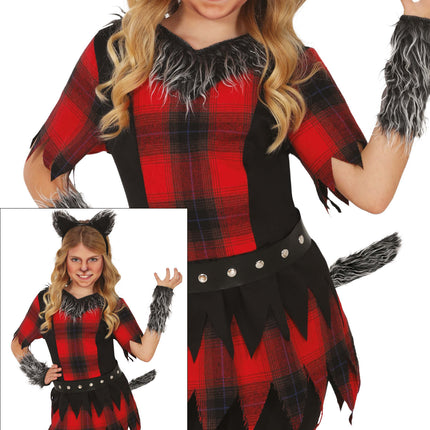 Kostium na Halloween Dziewczyna wilkołak