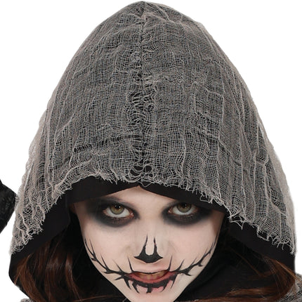 Sukienka na Halloween dla dziewczynki Żniwiarz Szkielet