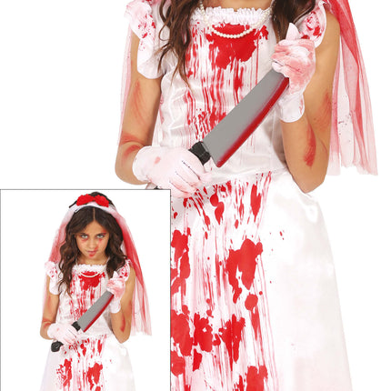 Sukienka na Halloween Dziewczyna z krwią