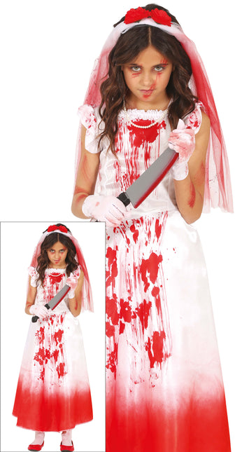 Sukienka na Halloween Dziewczyna z krwią