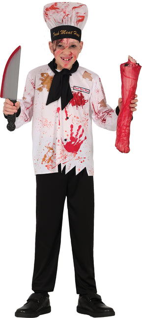 Kostium na Halloween dla chłopca kucharza