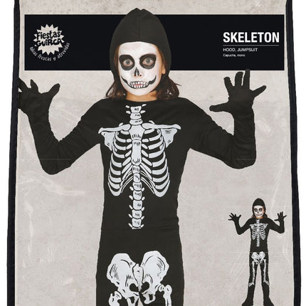 Kostium na Halloween dla dziecka Szkielet