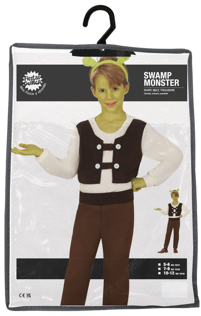 Kostium potwora z bagien dla dziecka