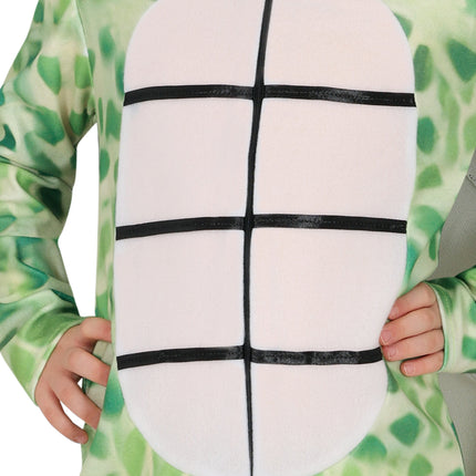 Kostium żółwia ninja zielony dla dziecka