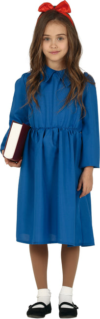 Kostium uczennicy Mól książkowy dla dziecka