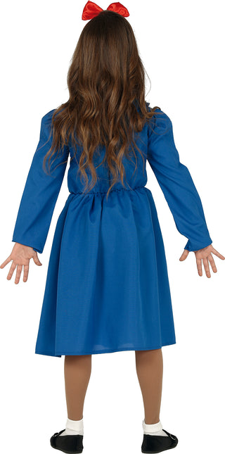 Kostium uczennicy Mól książkowy dla dziecka