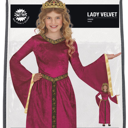 Sukienka księżniczki fuksja