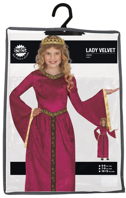 Sukienka księżniczki fuksja