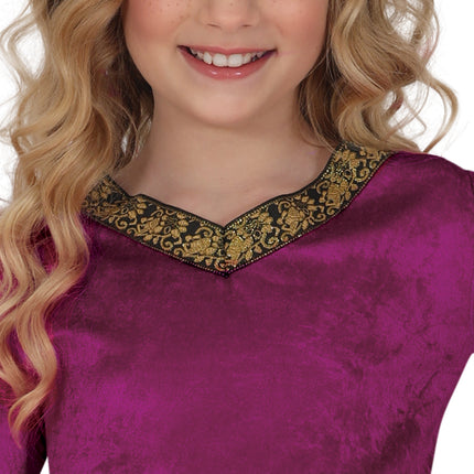 Sukienka księżniczki fuksja