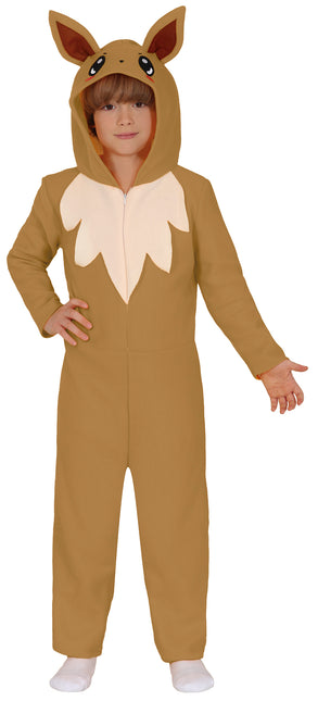 Fox Onesie Brown Beige Dziecko