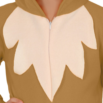 Fox Onesie Brown Beige Dziecko