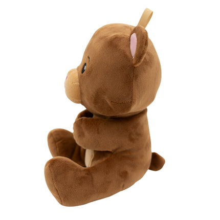 Brązowa waga balonowa Cuddly Bear 170gr