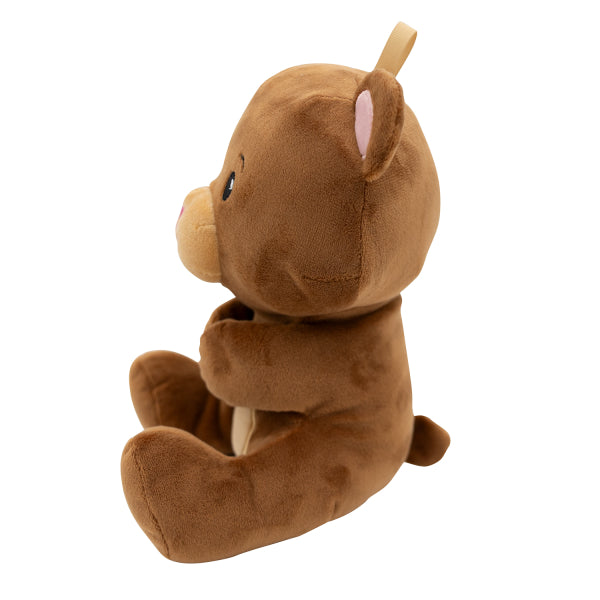 Brązowa waga balonowa Cuddly Bear 170gr