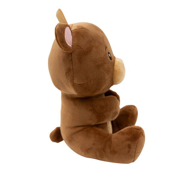 Brązowa waga balonowa Cuddly Bear 170gr