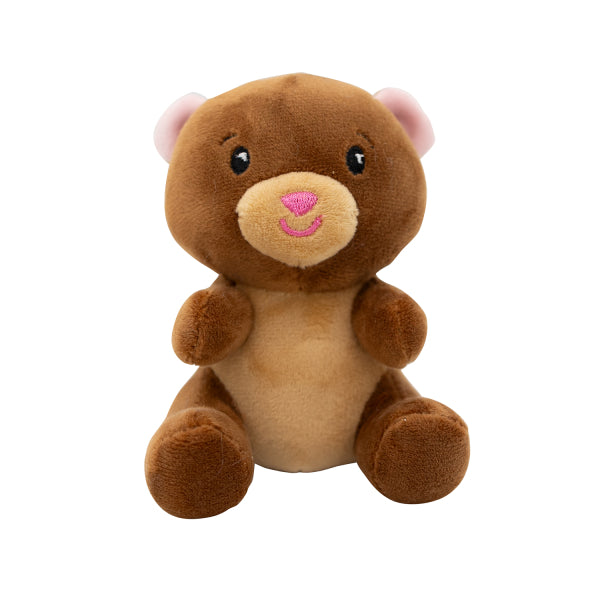 Niedźwiedź Balon Waga Brązowy 2 w 1 Miękka zabawka 11 cm
