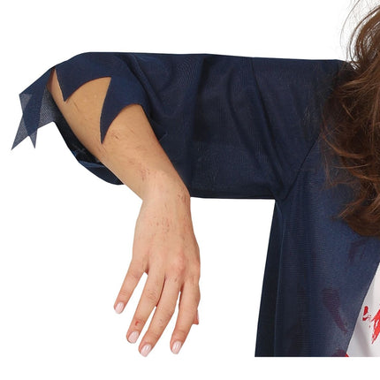Kostium studentki zombie na Halloween