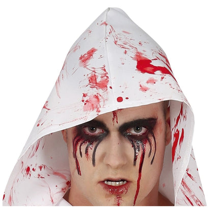 Kostium mnicha na Halloween dla mężczyzn Krwawy L