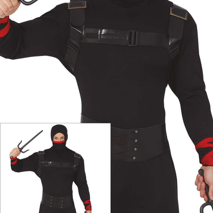 Kostium Ninja dla dziecka czarny