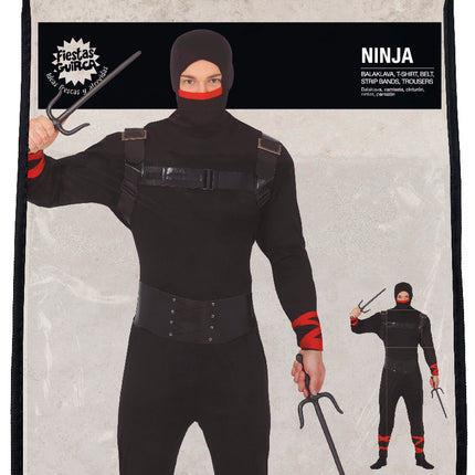 Kostium Ninja dla dziecka czarny